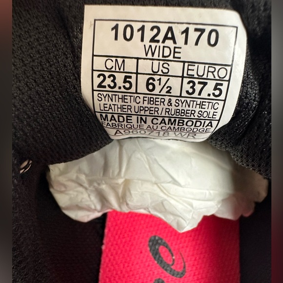 NWT ASICS Women's Gel-Scram 4 Running Shoes/ Size 6.5 - Picture 8 of 16